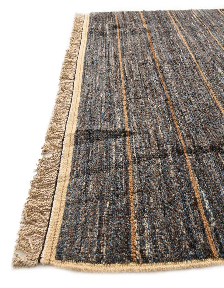 Detail image of 6' 4 x 9' 8  Hand Knotted Moroccan Wool Rug
