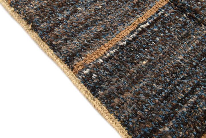 6' 4 x 9' 8 Hand Knotted Moroccan Wool Rug