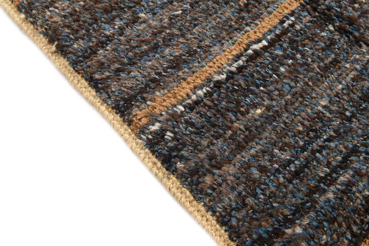 Detail image of 6' 4 x 9' 8 Hand Knotted Moroccan Wool Rug