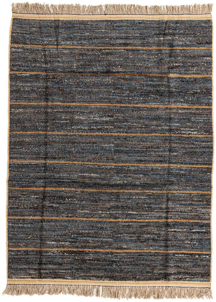 6' 4 x 9' 8 Hand Knotted Moroccan Wool Rug