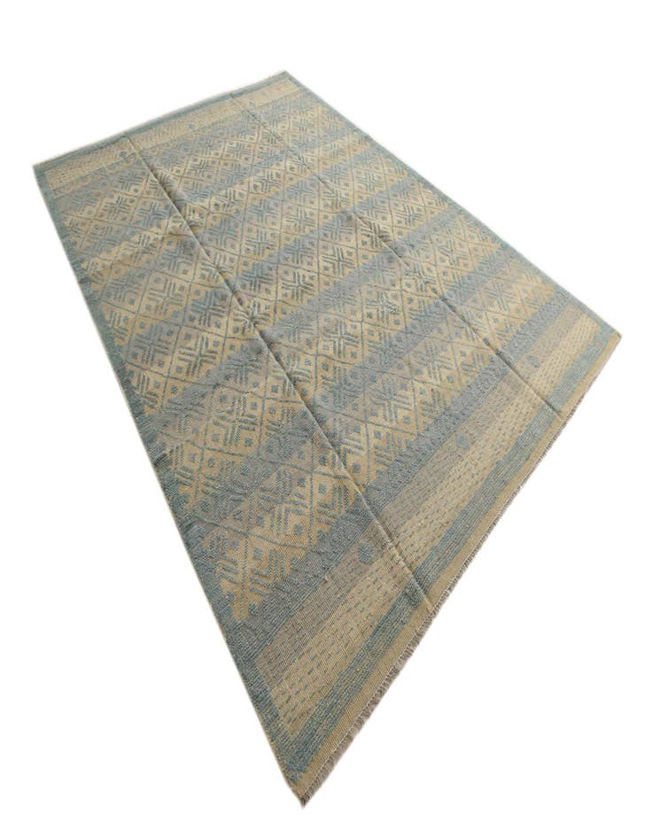 Detail image of 9' x 12' 4  Hand Knotted Moroccan Wool Rug