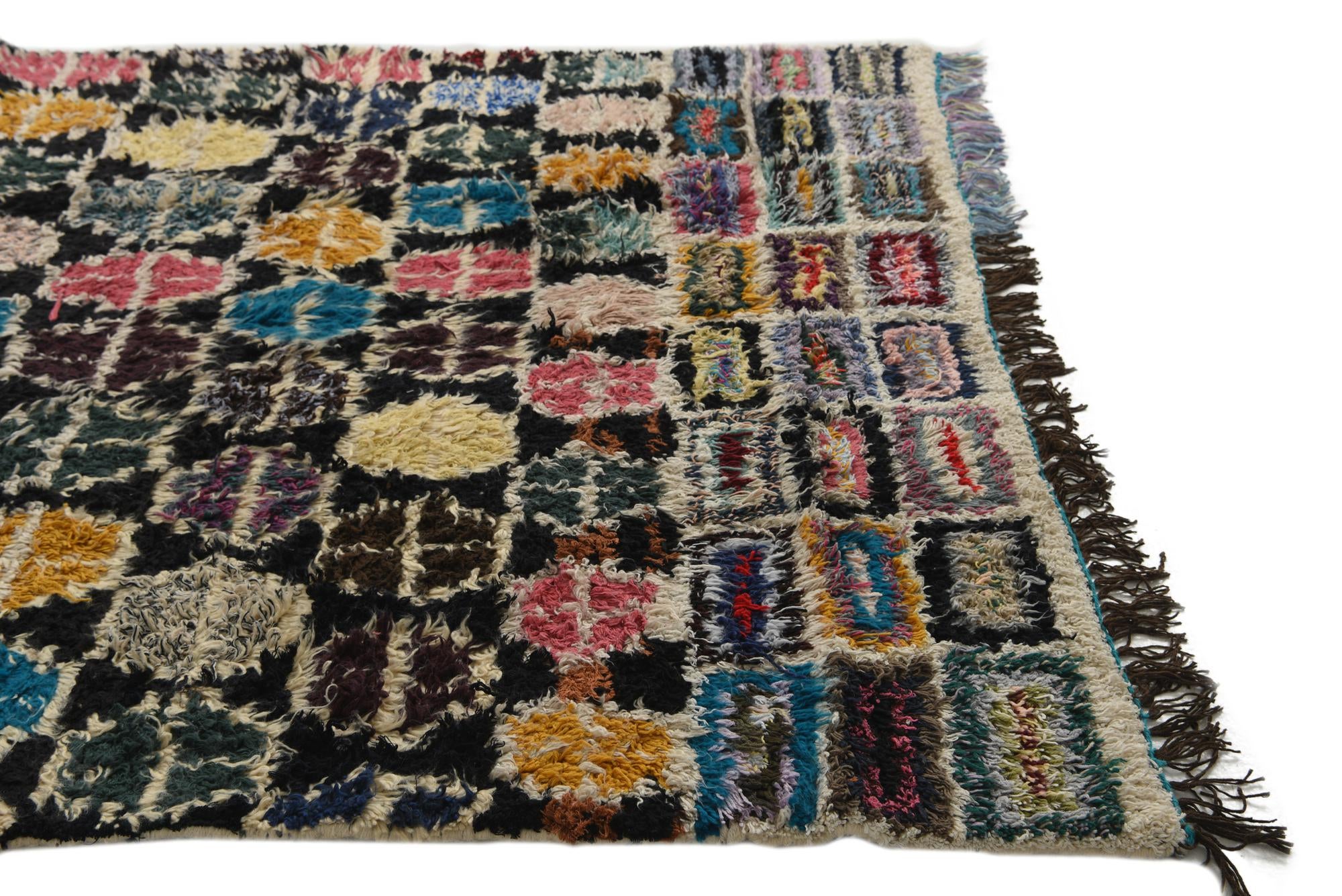 5' 5 x 7' 10 Hand Knotted Moroccan Wool Rug