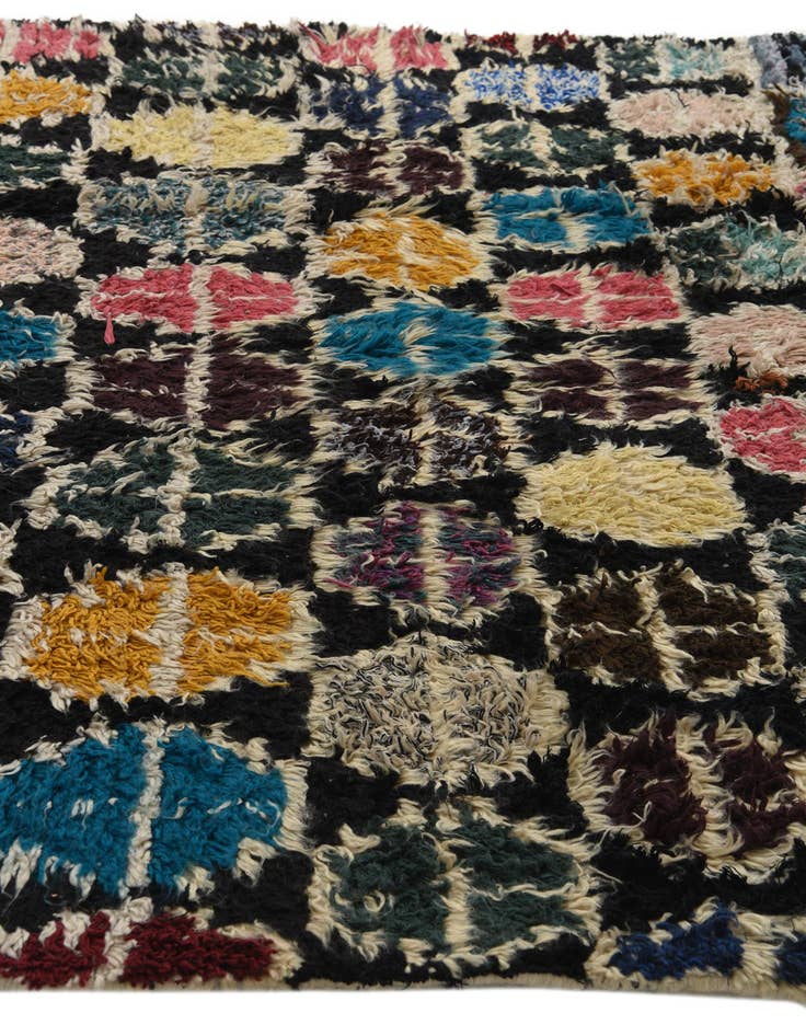 Detail image of 5' 5 x 7' 10  Hand Knotted Moroccan Wool Rug