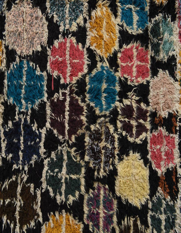 Detail image of 5' 5 x 7' 10  Hand Knotted Moroccan Wool Rug