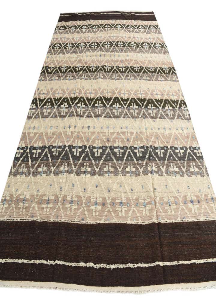 8' 10 x 12' 4 Hand Knotted Moroccan Wool Rug