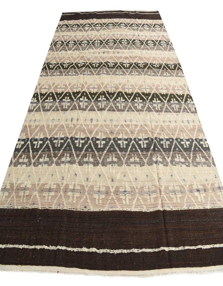 Detail image of 8' 10 x 12' 4 Hand Knotted Moroccan Wool Rug