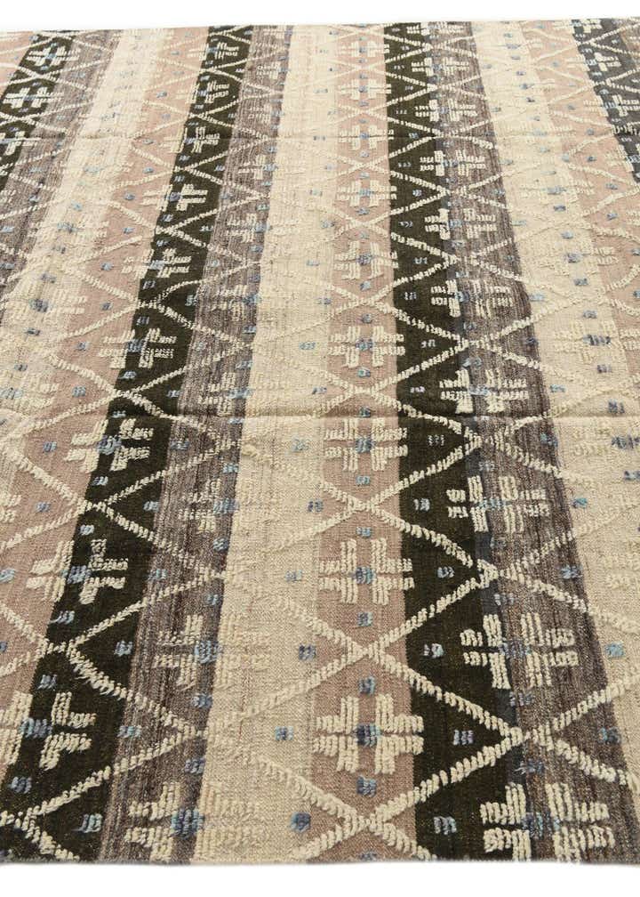 8' 10 x 12' 4 Hand Knotted Moroccan Wool Rug