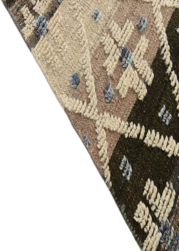 8' 10 x 12' 4 Hand Knotted Moroccan Wool Rug