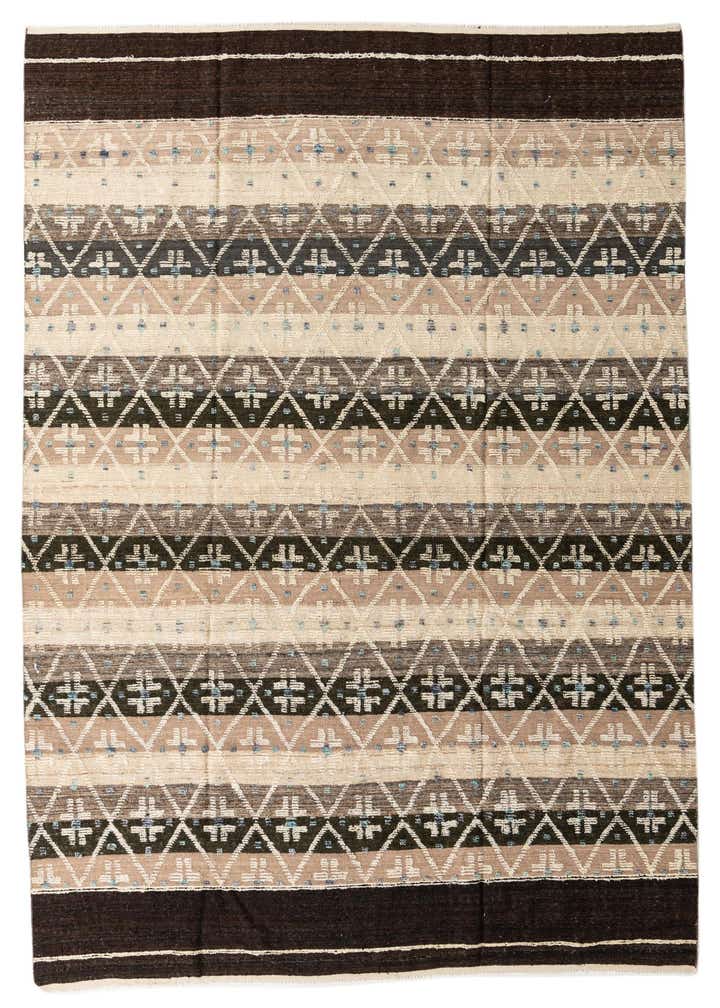 8' 10 x 12' 4 Hand Knotted Moroccan Wool Rug