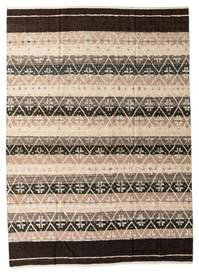 Detail image of 8' 10 x 12' 4 Hand Knotted Moroccan Wool Rug