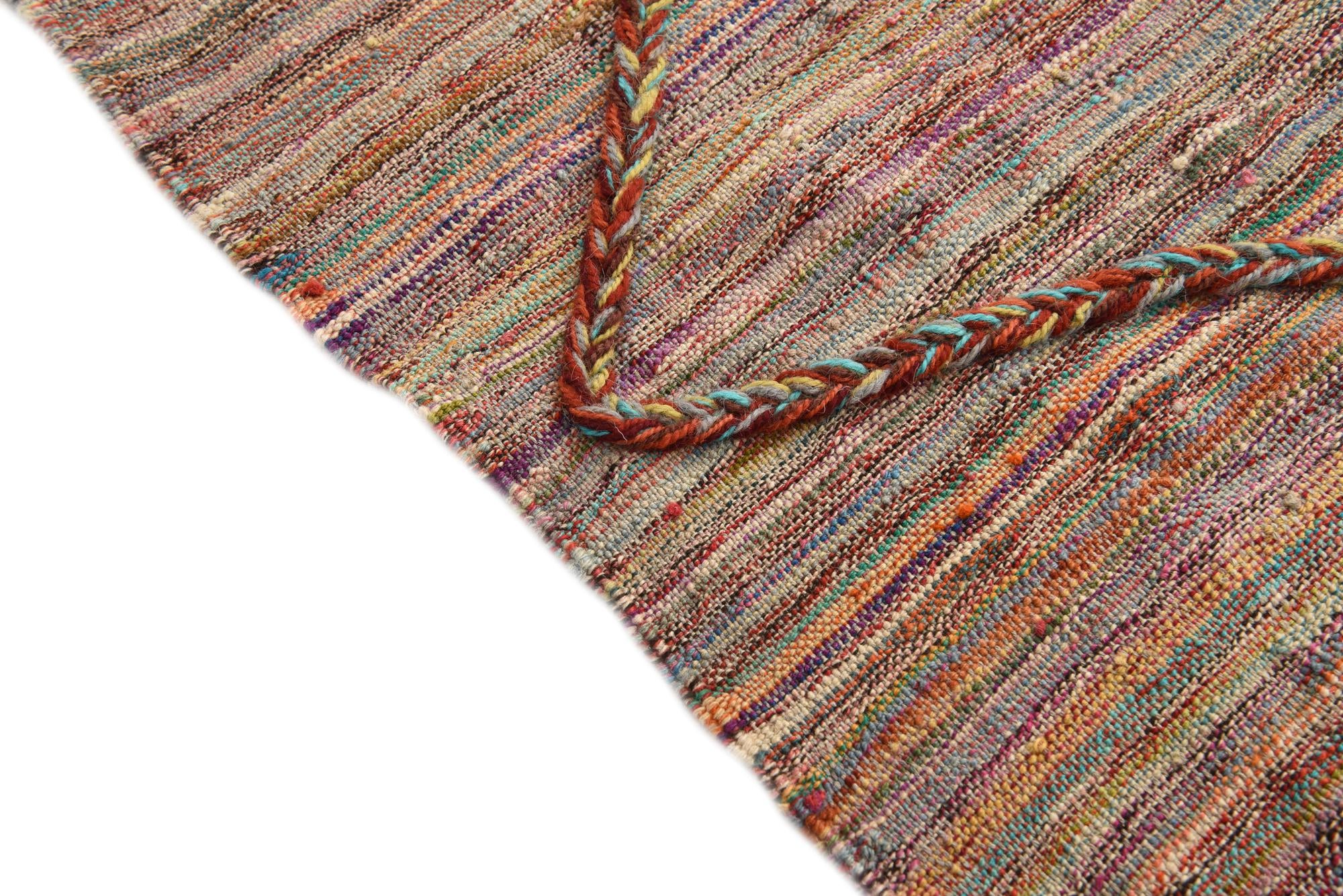 5' 4 x 7' 7 Hand Knotted Moroccan Wool Rug