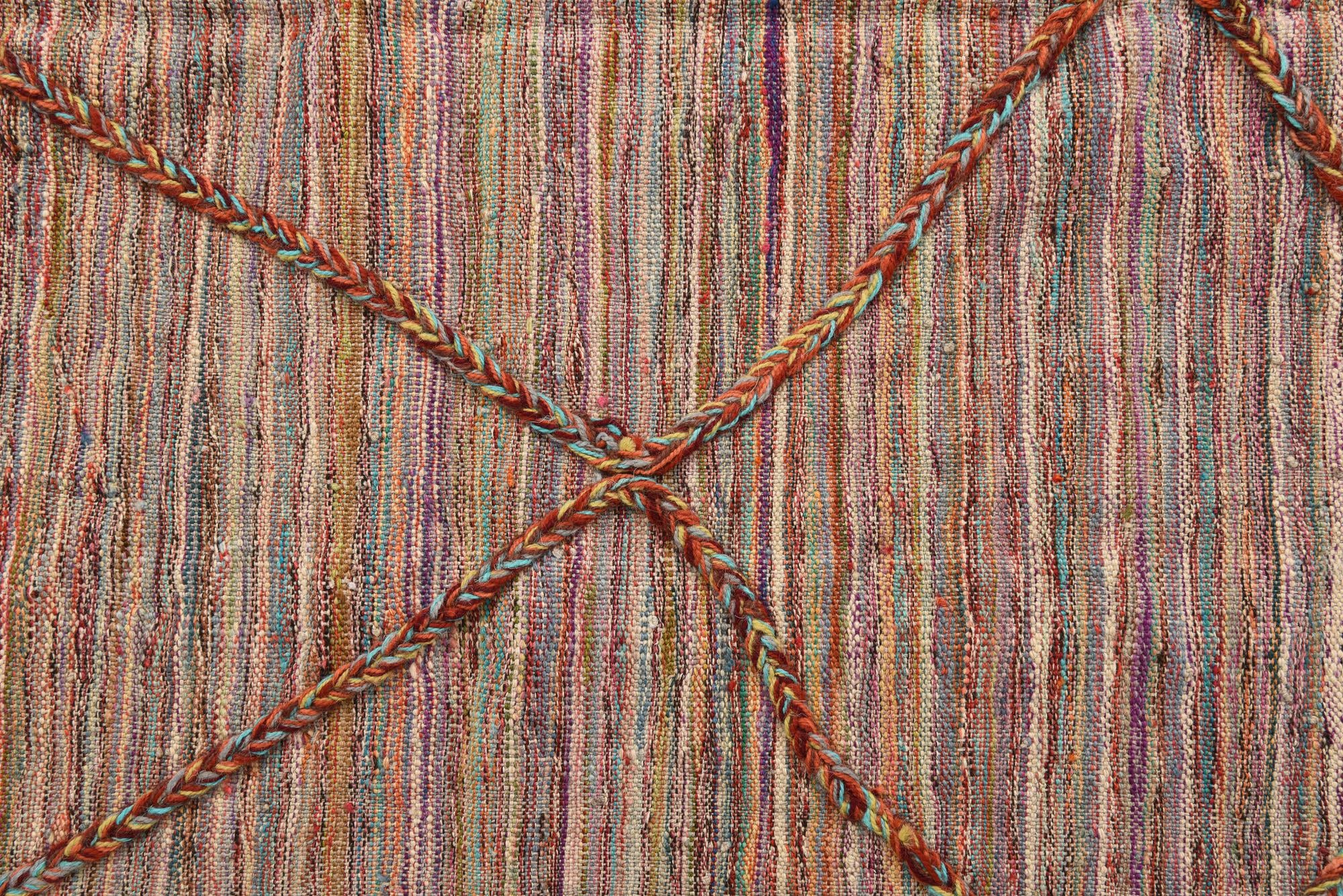 5' 4 x 7' 7 Hand Knotted Moroccan Wool Rug