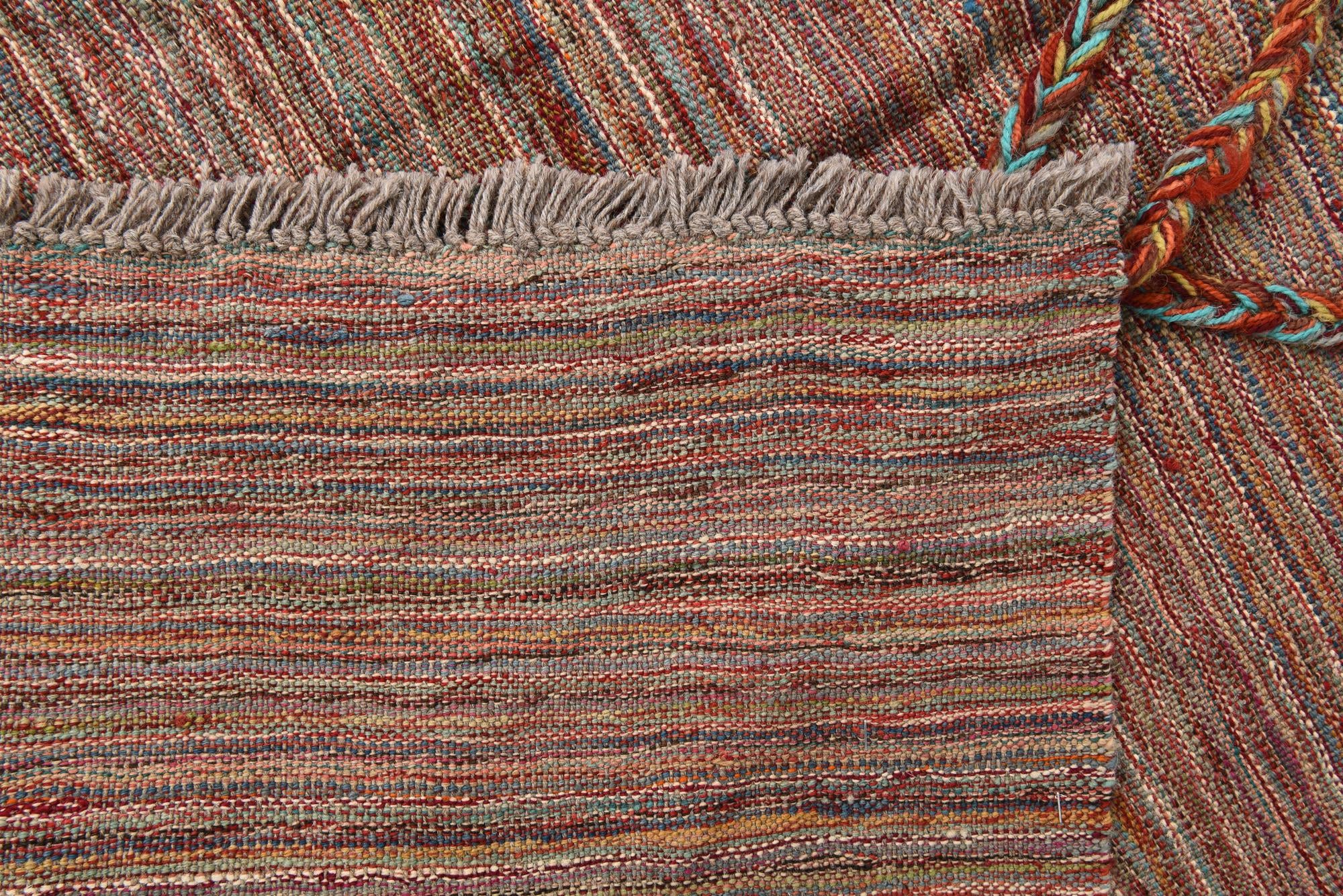5' 6 x 8' Hand Knotted Moroccan Wool Rug