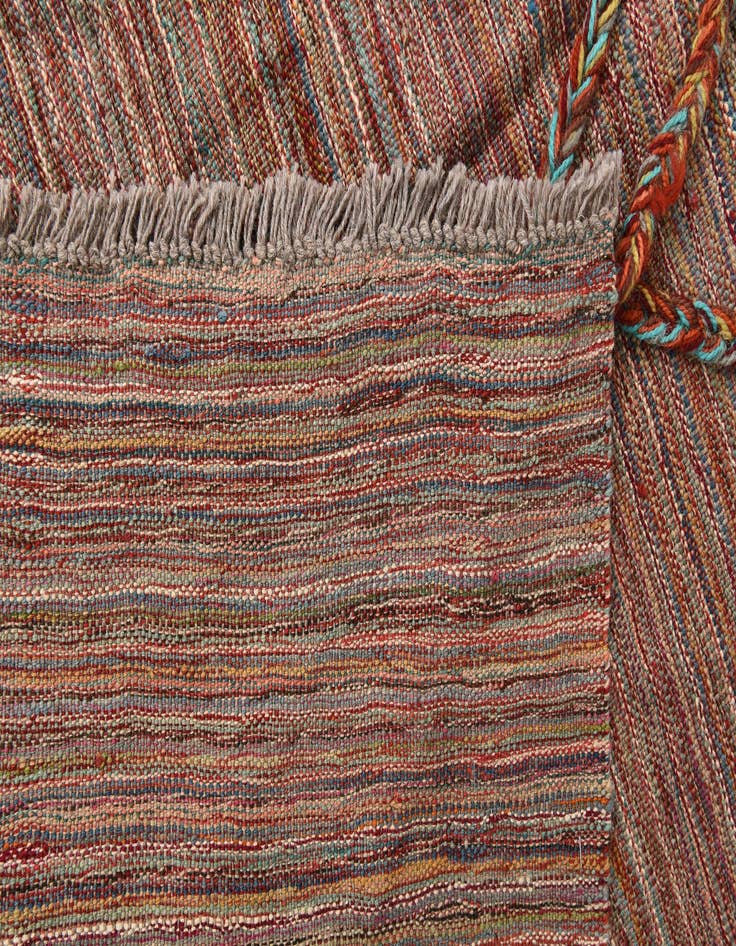 Detail image of 5' 6 x 8'  Hand Knotted Moroccan Wool Rug