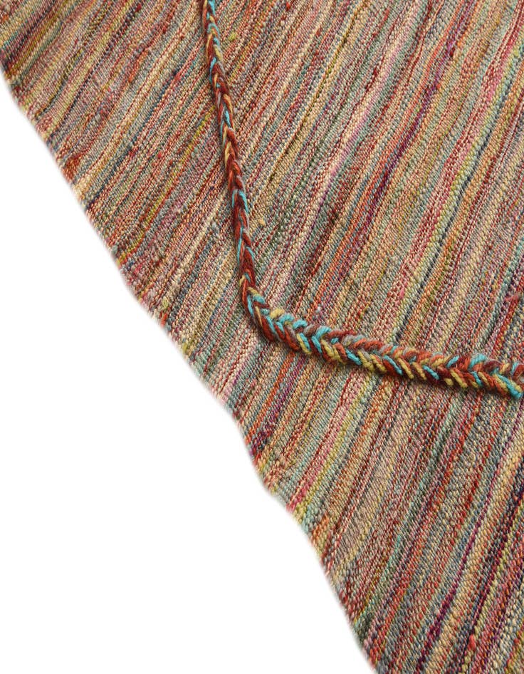 Detail image of 5' 9 x 7' 6 Hand Knotted Moroccan Wool Rug