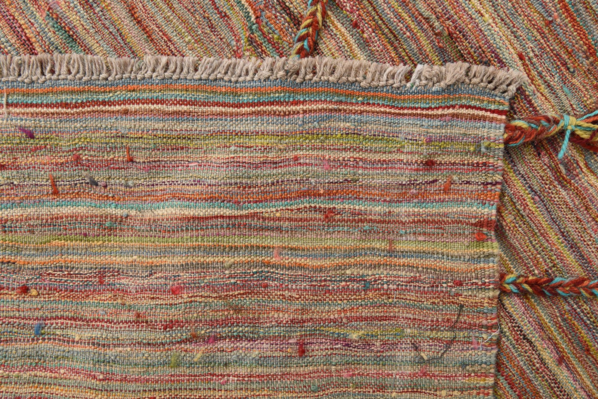 5' 9 x 7' 6 Hand Knotted Moroccan Wool Rug