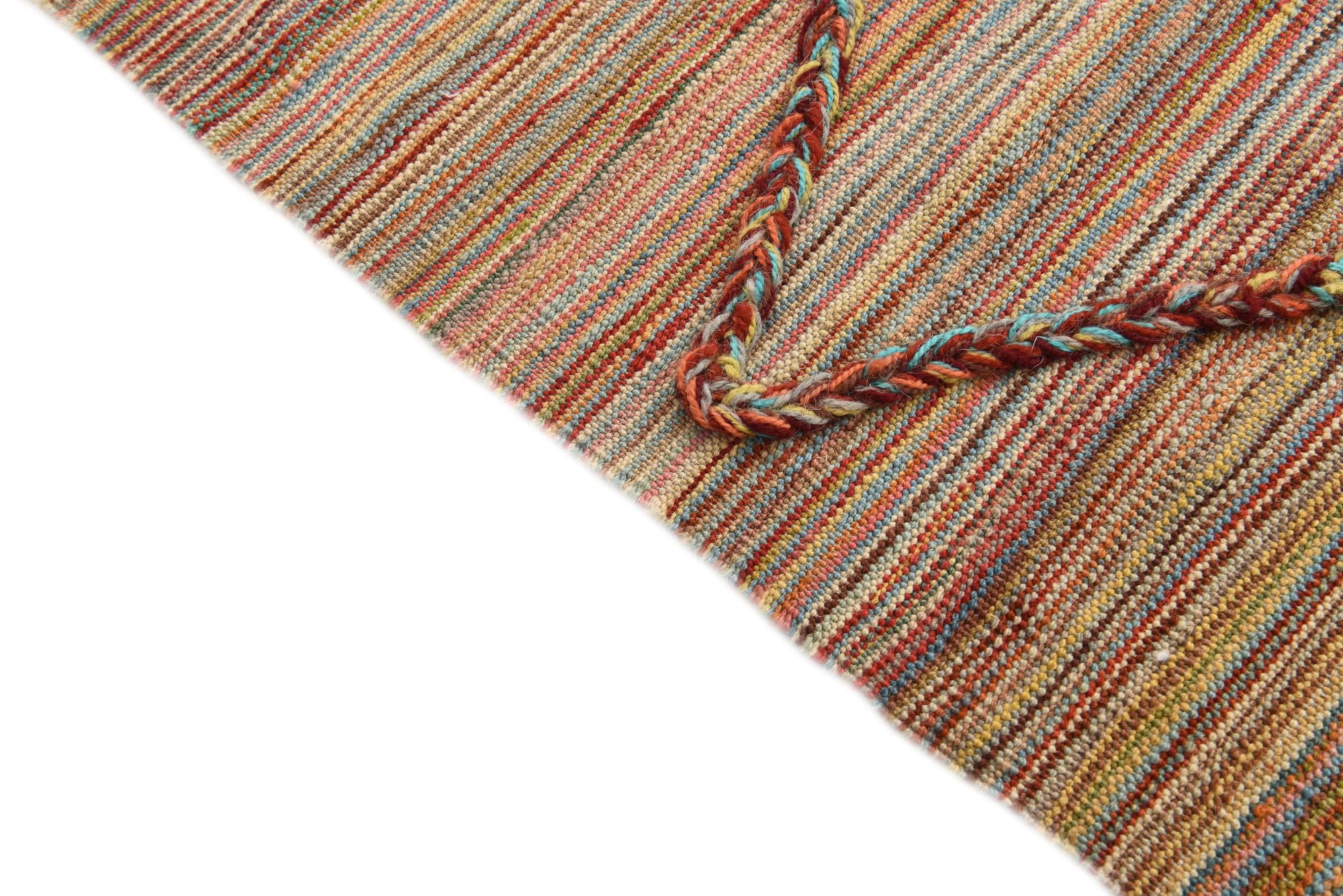 5' 5 x 7' 8 Hand Knotted Moroccan Wool Rug