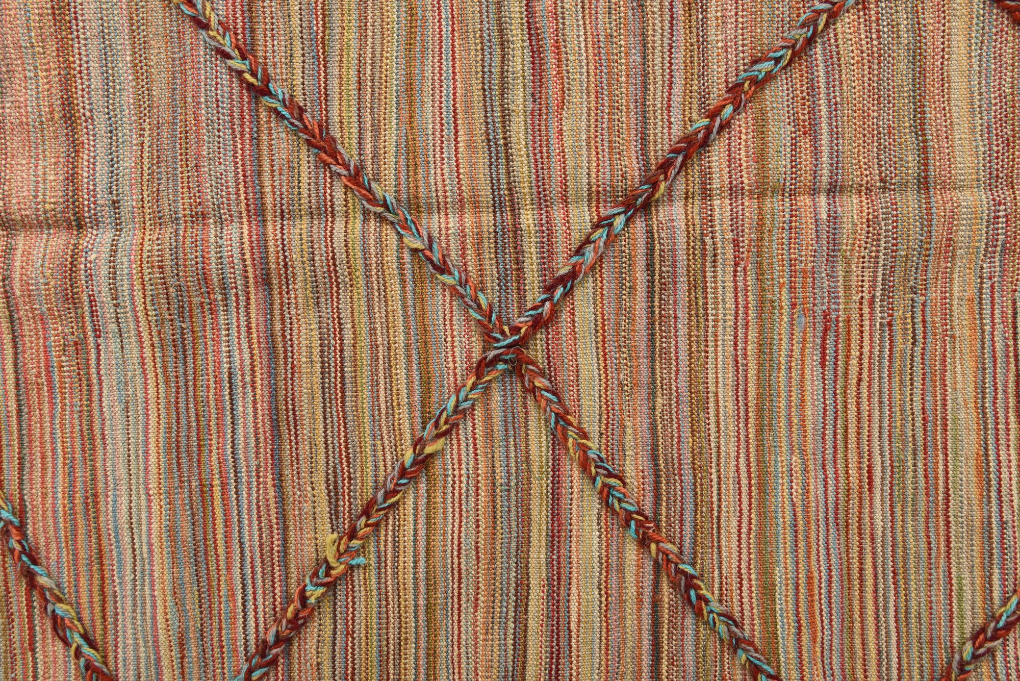 5' 5 x 7' 8 Hand Knotted Moroccan Wool Rug