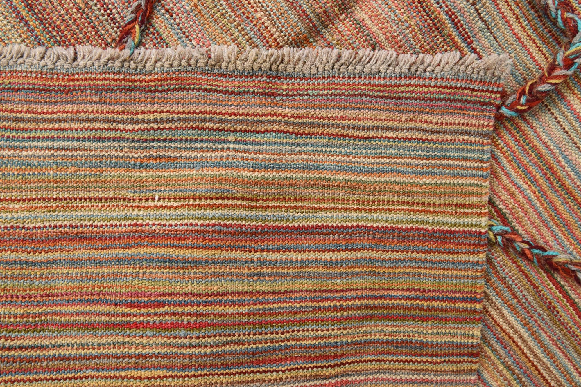 5' 5 x 7' 8 Hand Knotted Moroccan Wool Rug