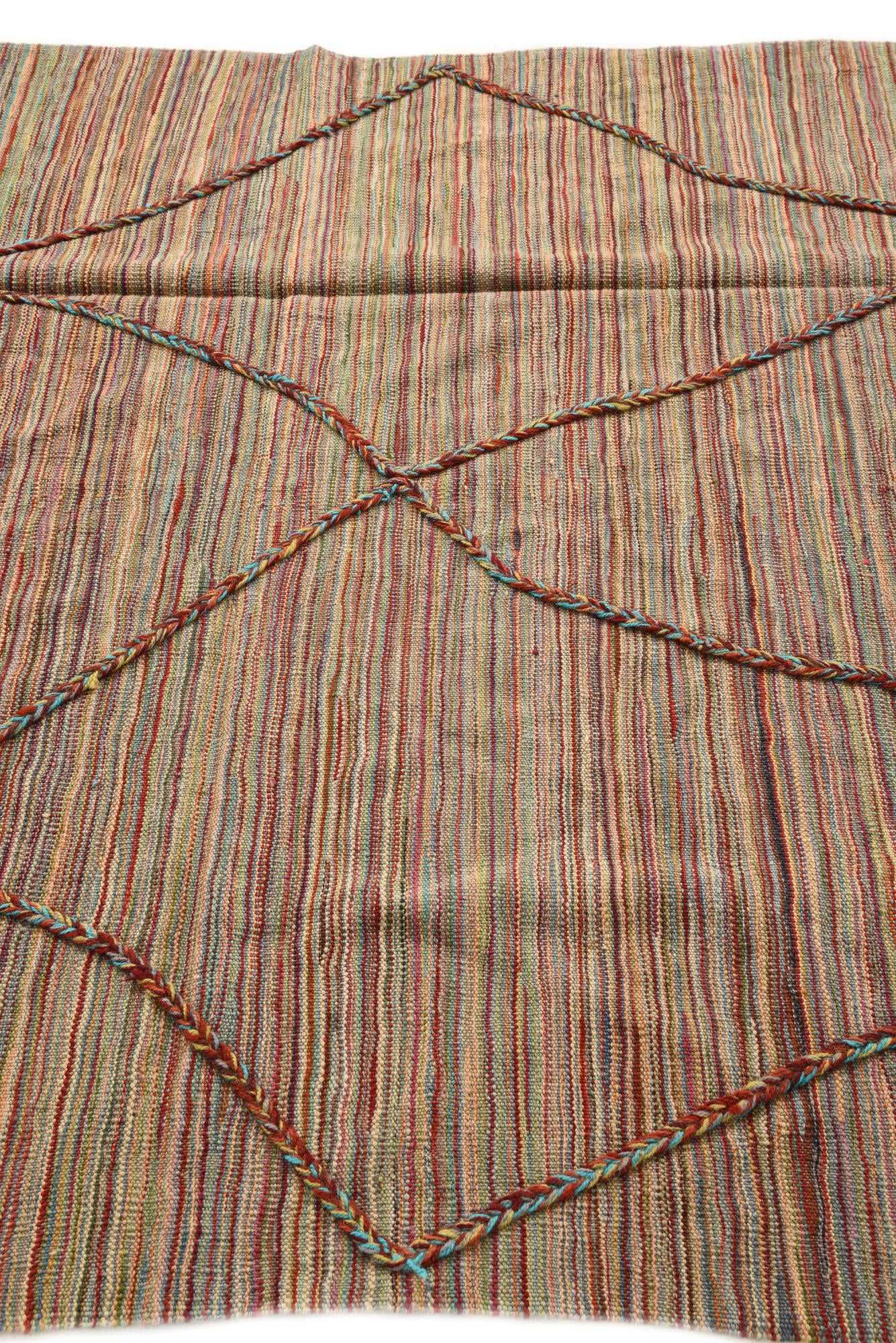 5' 4 x 7' 7 Hand Knotted Moroccan Wool Rug