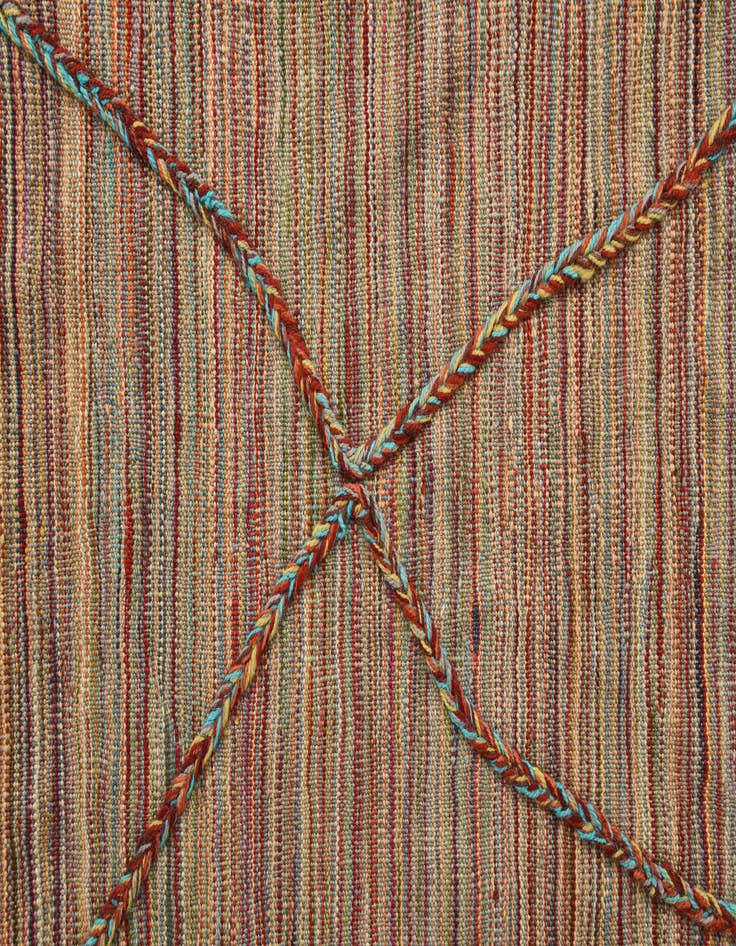 Detail image of 5' 4 x 7' 7  Hand Knotted Moroccan Wool Rug