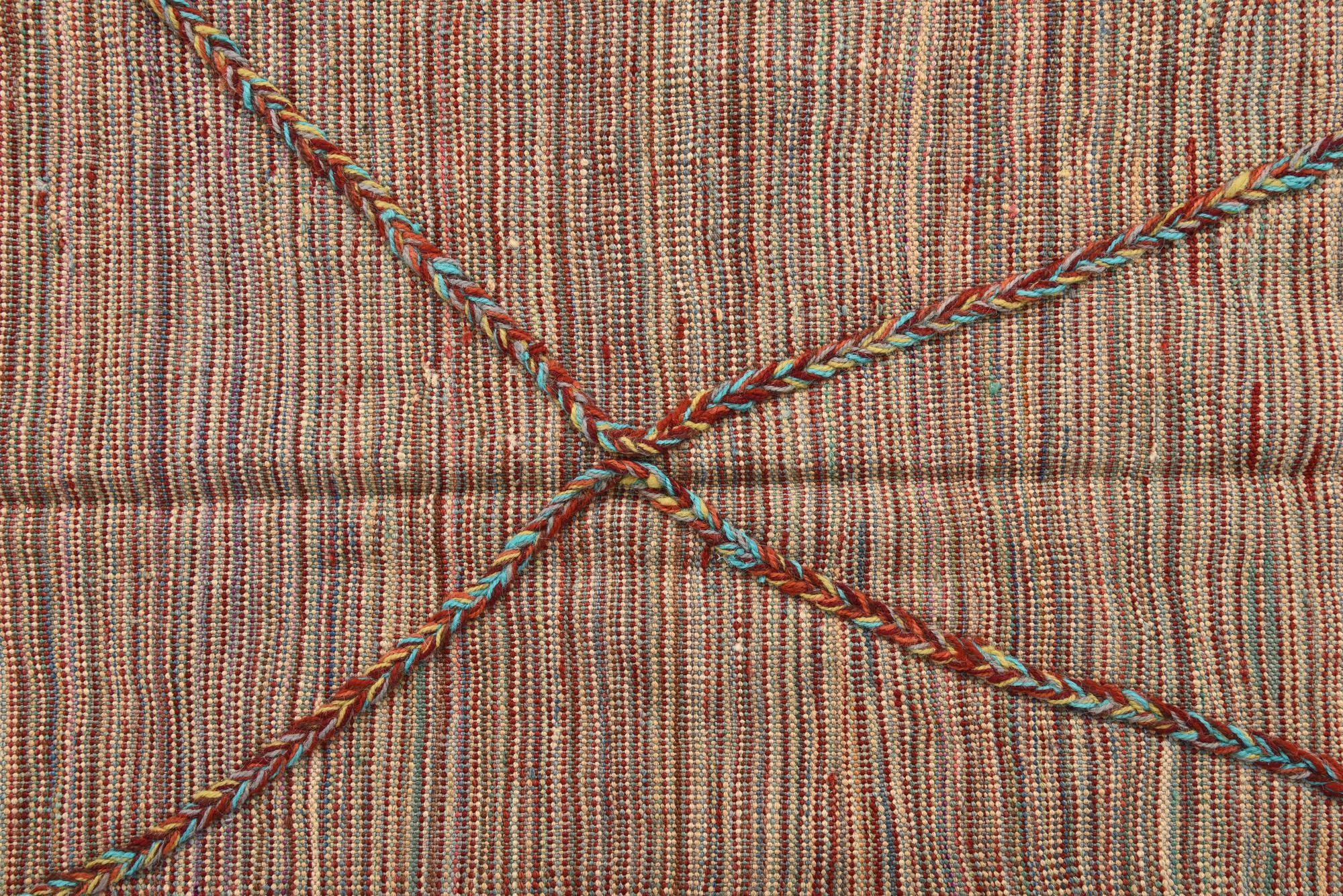 4' 8 x 6' 6 Hand Knotted Moroccan Wool Rug