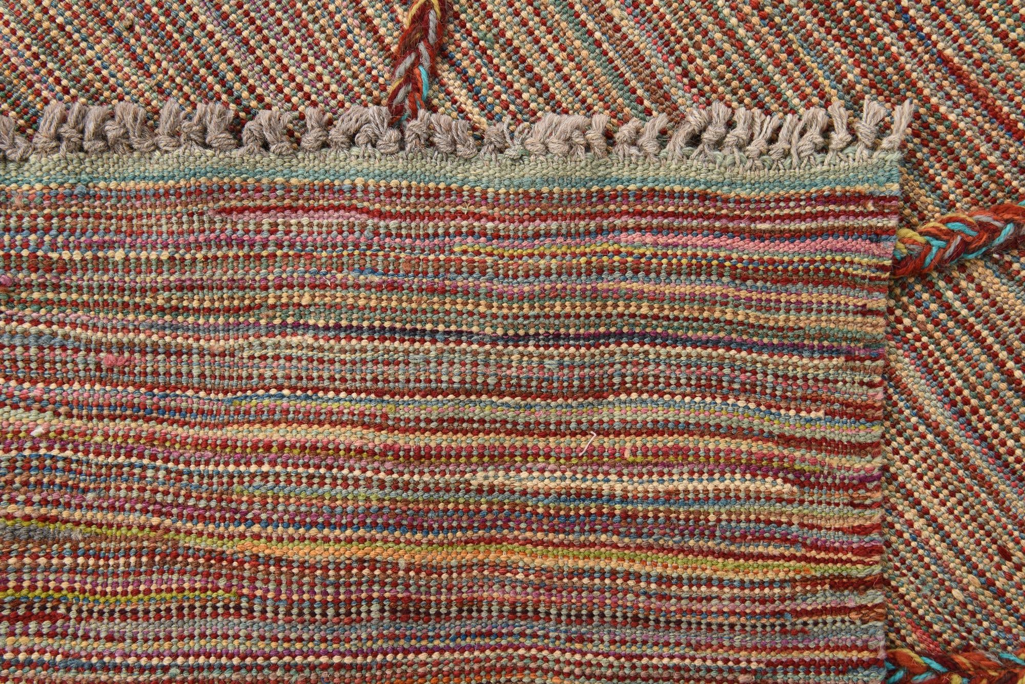 4' 8 x 6' 6 Hand Knotted Moroccan Wool Rug
