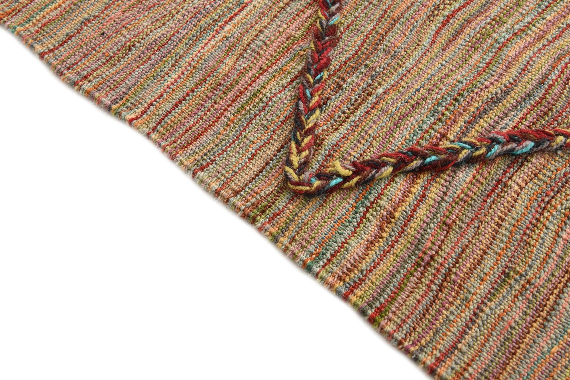 5' 6 x 7' 8 Hand Knotted Moroccan Wool Rug
