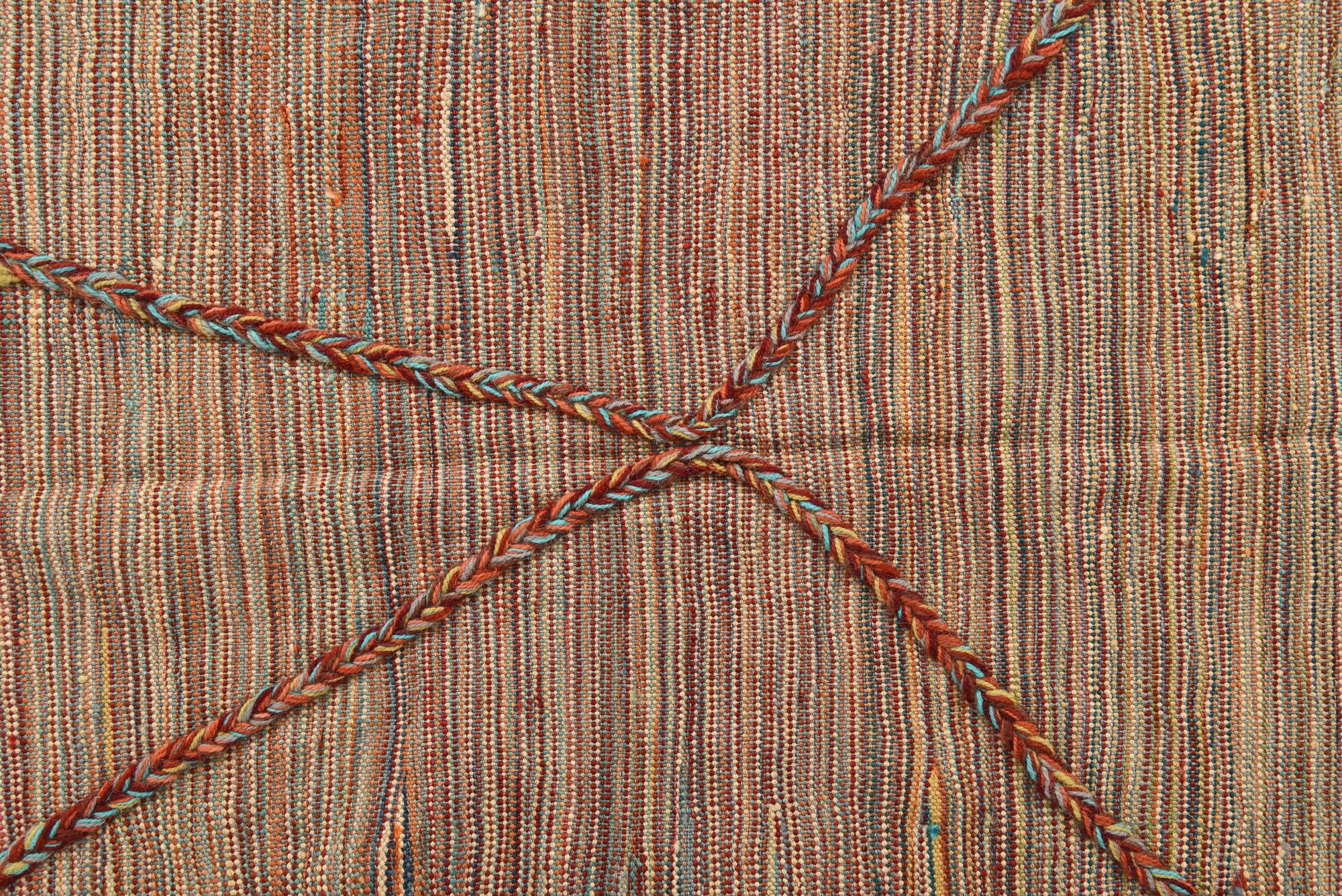 4' 11 x 6' 5 Hand Knotted Moroccan Wool Rug