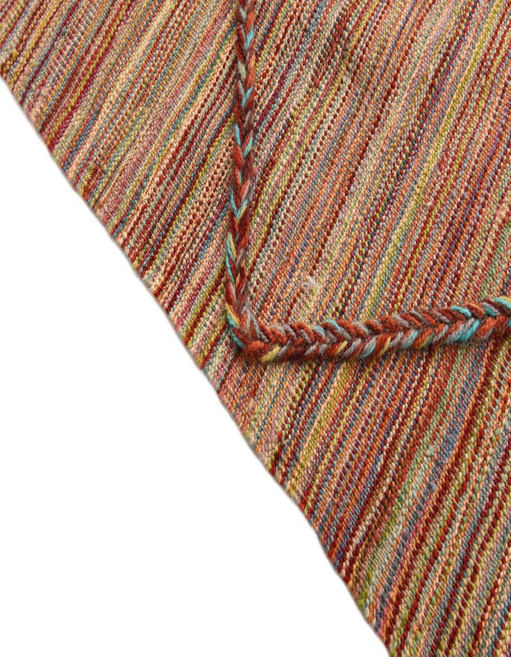 Detail image of 5' 8 x 7' 8  Hand Knotted Moroccan Wool Rug