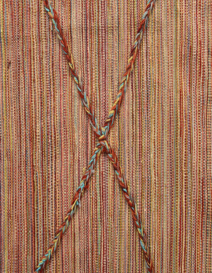 Detail image of 5' 8 x 7' 8  Hand Knotted Moroccan Wool Rug