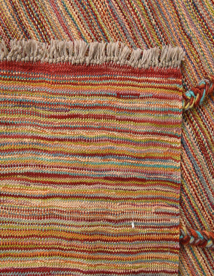 Detail image of 5' 8 x 7' 8  Hand Knotted Moroccan Wool Rug