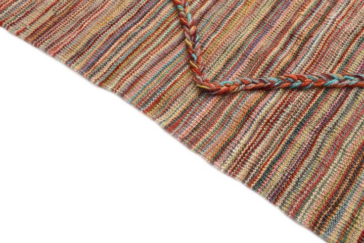 4' 9 x 6' 3 Hand Knotted Moroccan Wool Rug