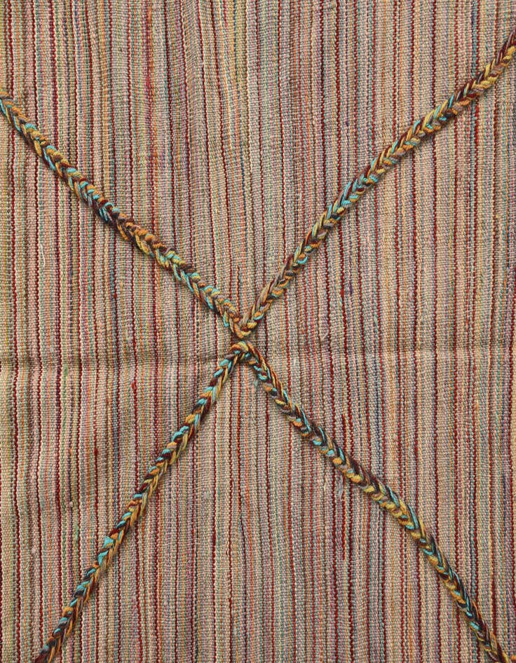 Detail image of 4' 9 x 6' 3  Hand Knotted Moroccan Wool Rug