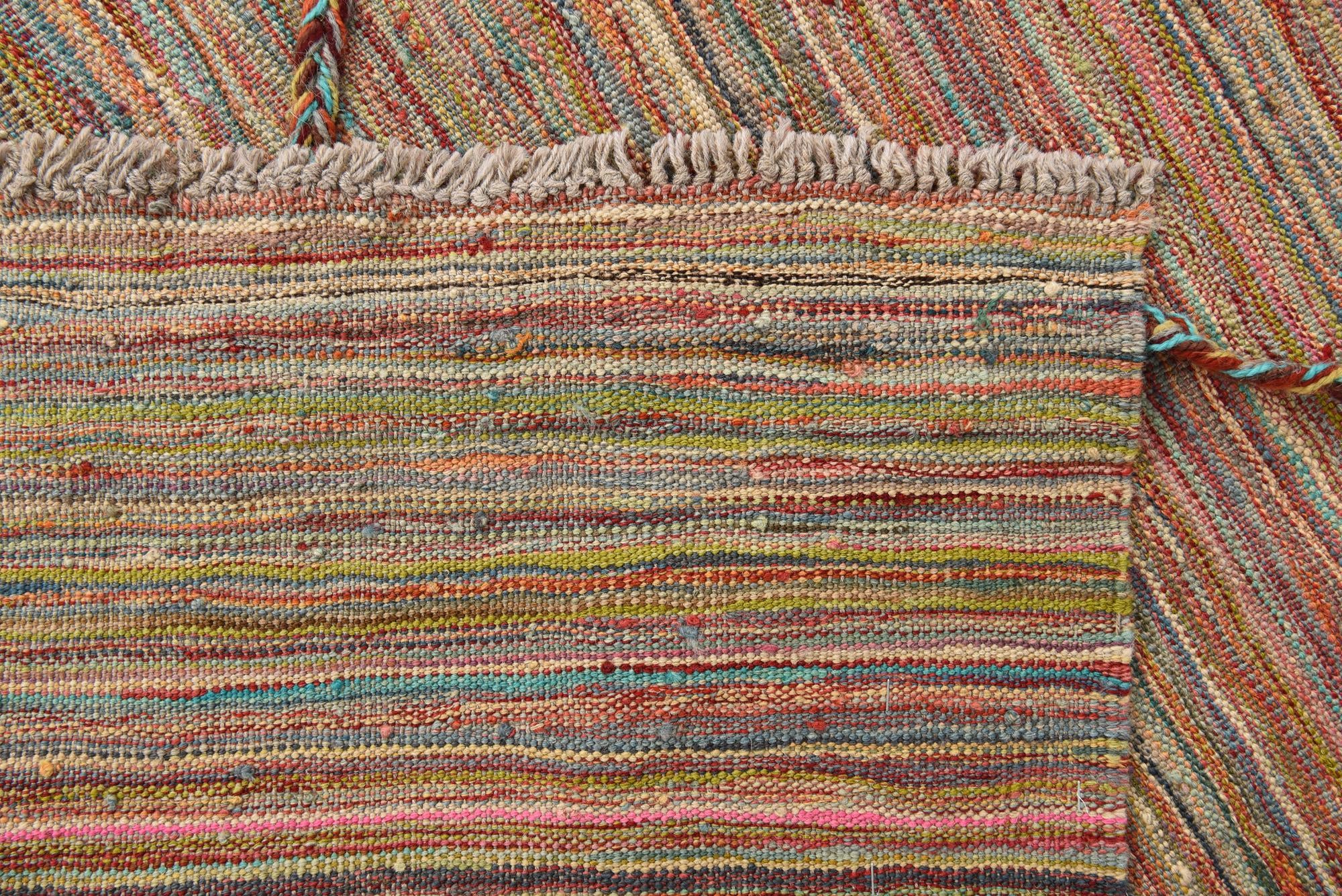 5' 7 x 7' 5 Hand Knotted Moroccan Wool Rug