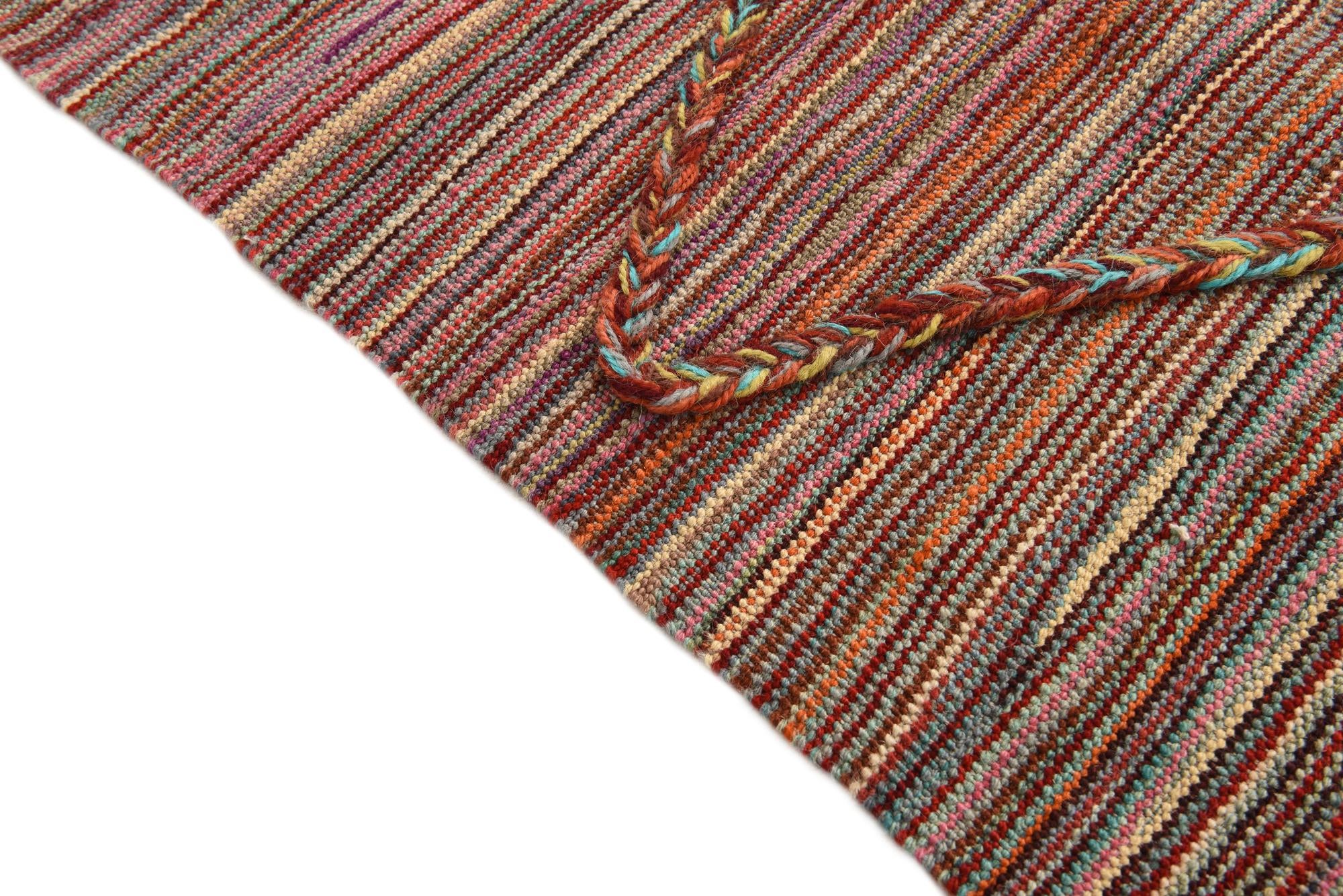 5' 10 x 8' Hand Knotted Moroccan Wool Rug