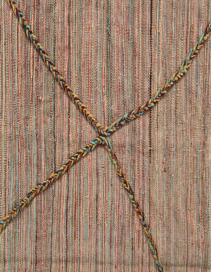 Detail image of 5' 9 x 7' 11  Hand Knotted Moroccan Wool Rug