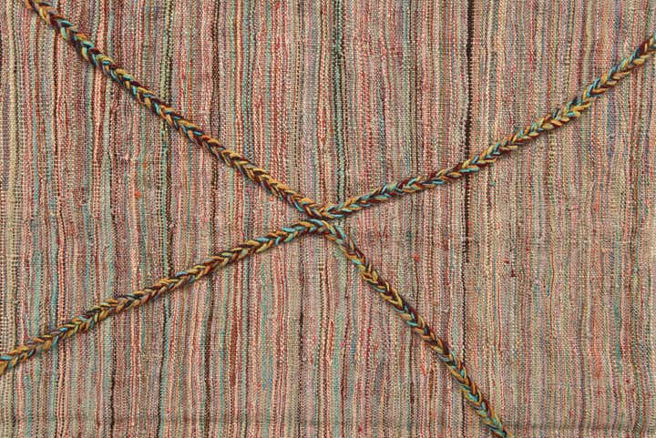 5' 9 x 7' 11 Hand Knotted Moroccan Wool Rug