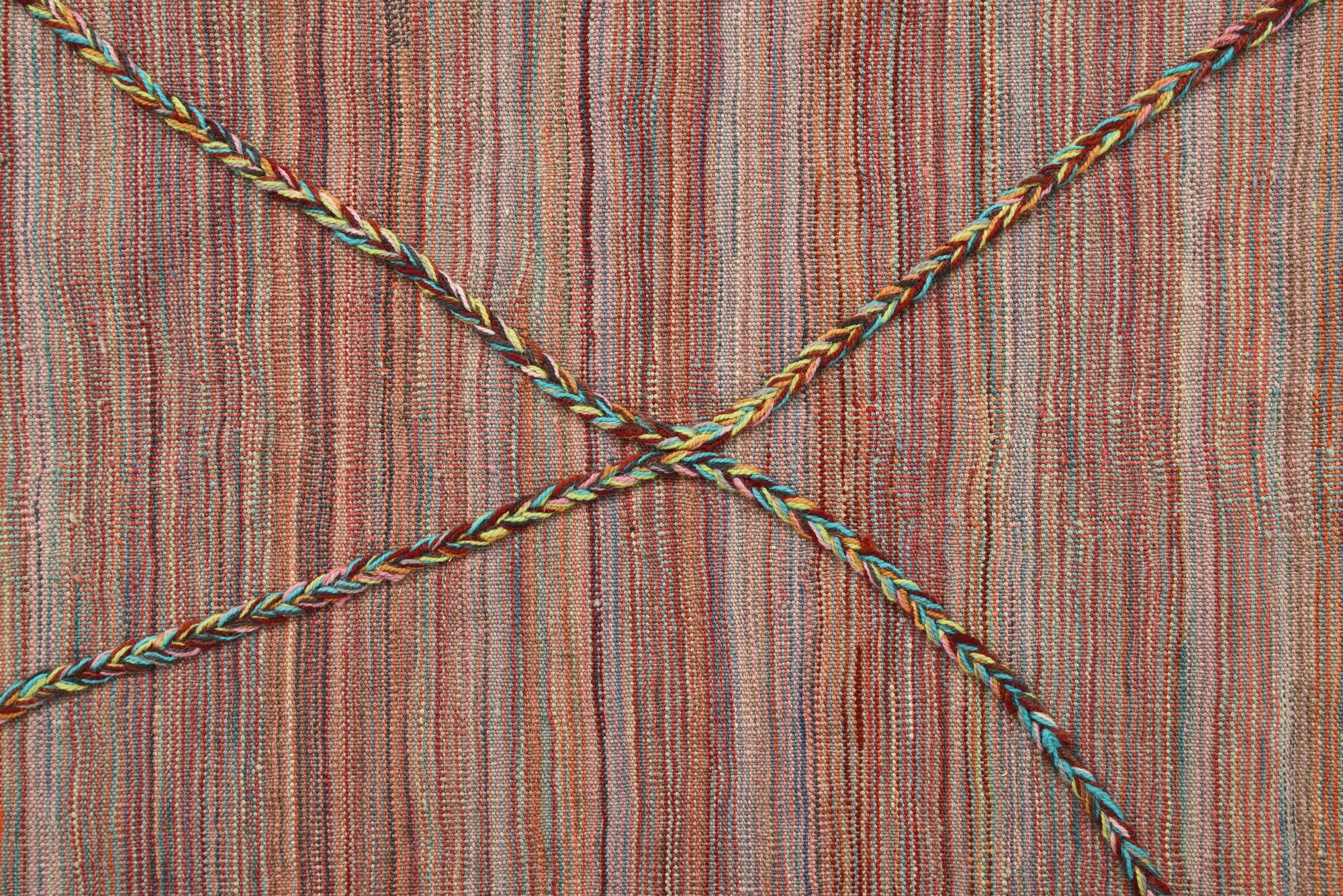 5' 5 x 8' 1 Hand Knotted Moroccan Wool Rug