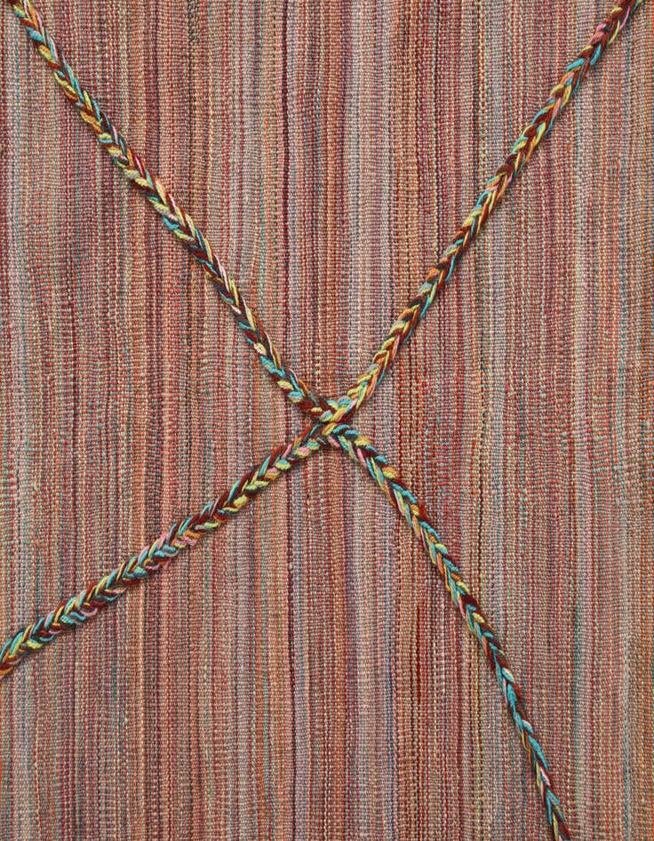 Detail image of 5' 5 x 8' 1  Hand Knotted Moroccan Wool Rug