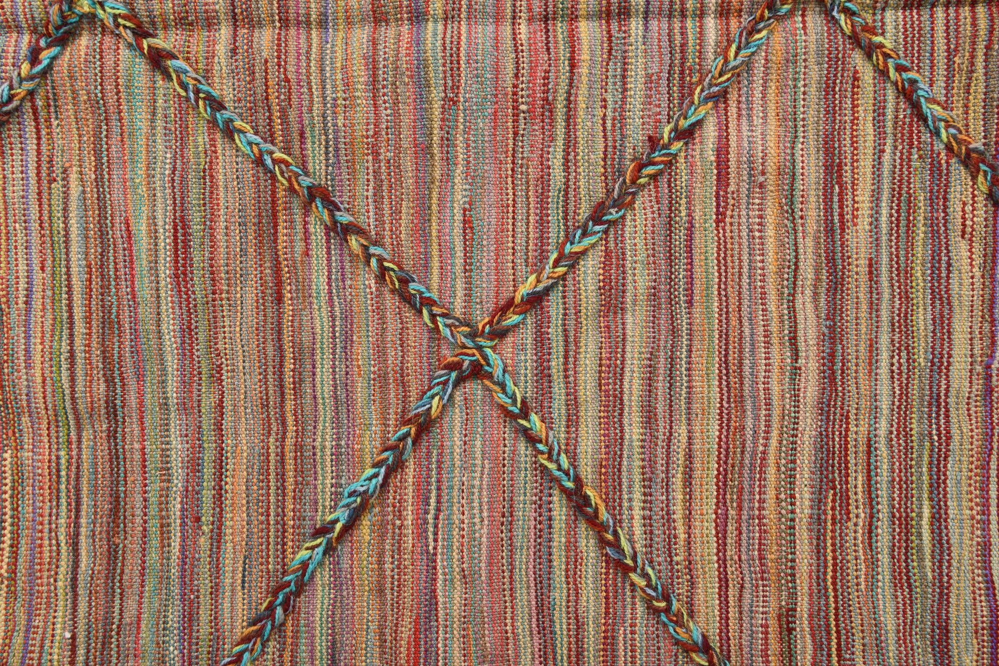 5' 3 x 7' 9 Hand Knotted Moroccan Wool Rug