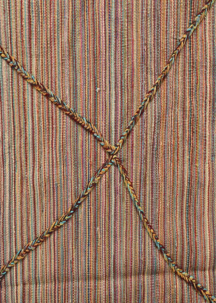 5' 9 x 8' 1 Hand Knotted Moroccan Wool Rug