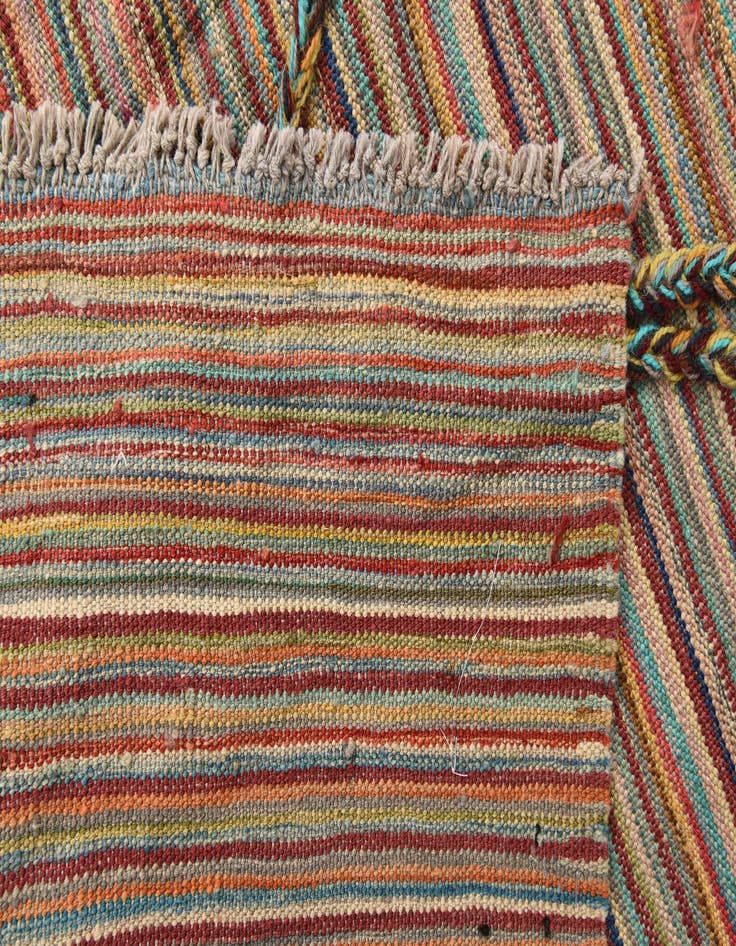 Detail image of 5' 9 x 8' 1  Hand Knotted Moroccan Wool Rug