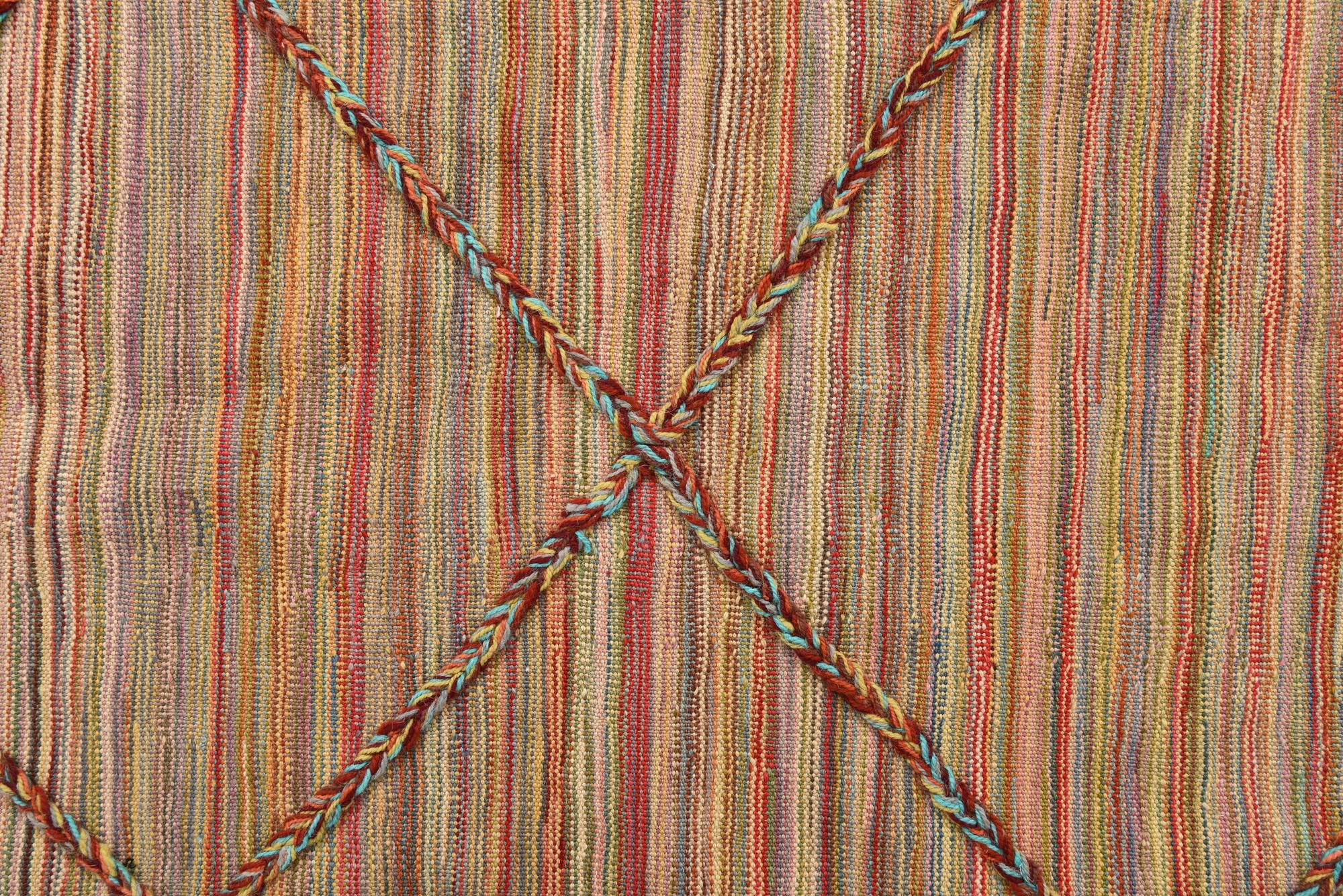 5' 7 x 8' Hand Knotted Moroccan Wool Rug