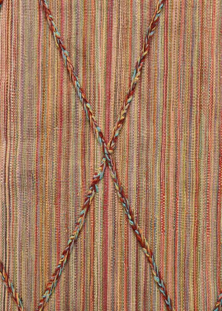 5' 7 x 8' Hand Knotted Moroccan Wool Rug