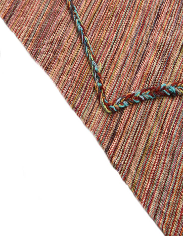 Detail image of 5' 9 x 8'  Hand Knotted Moroccan Wool Rug