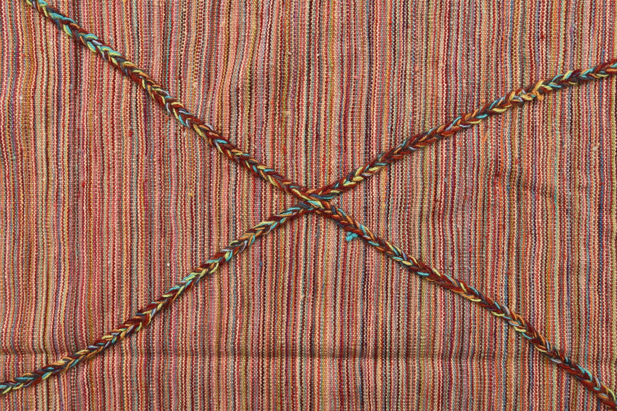 5' 9 x 8' Hand Knotted Moroccan Wool Rug