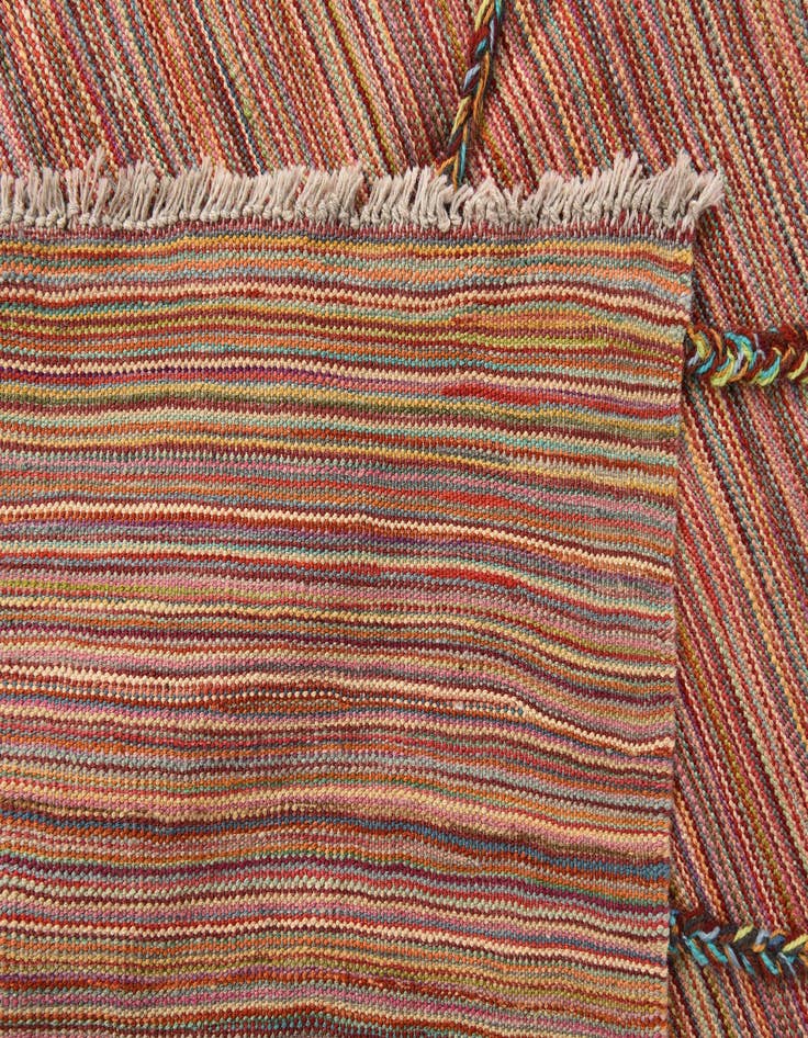 Detail image of 5' 9 x 8'  Hand Knotted Moroccan Wool Rug