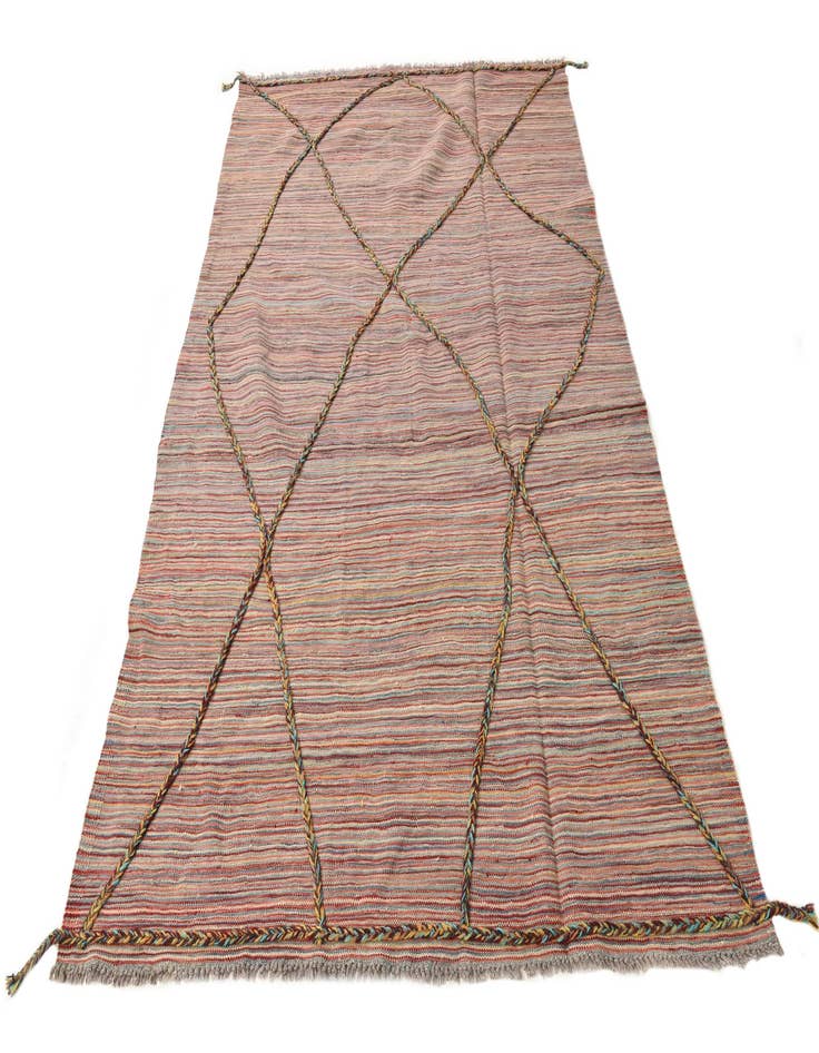 Detail image of 5' 3 x 7' 10  Hand Knotted Moroccan Wool Rug