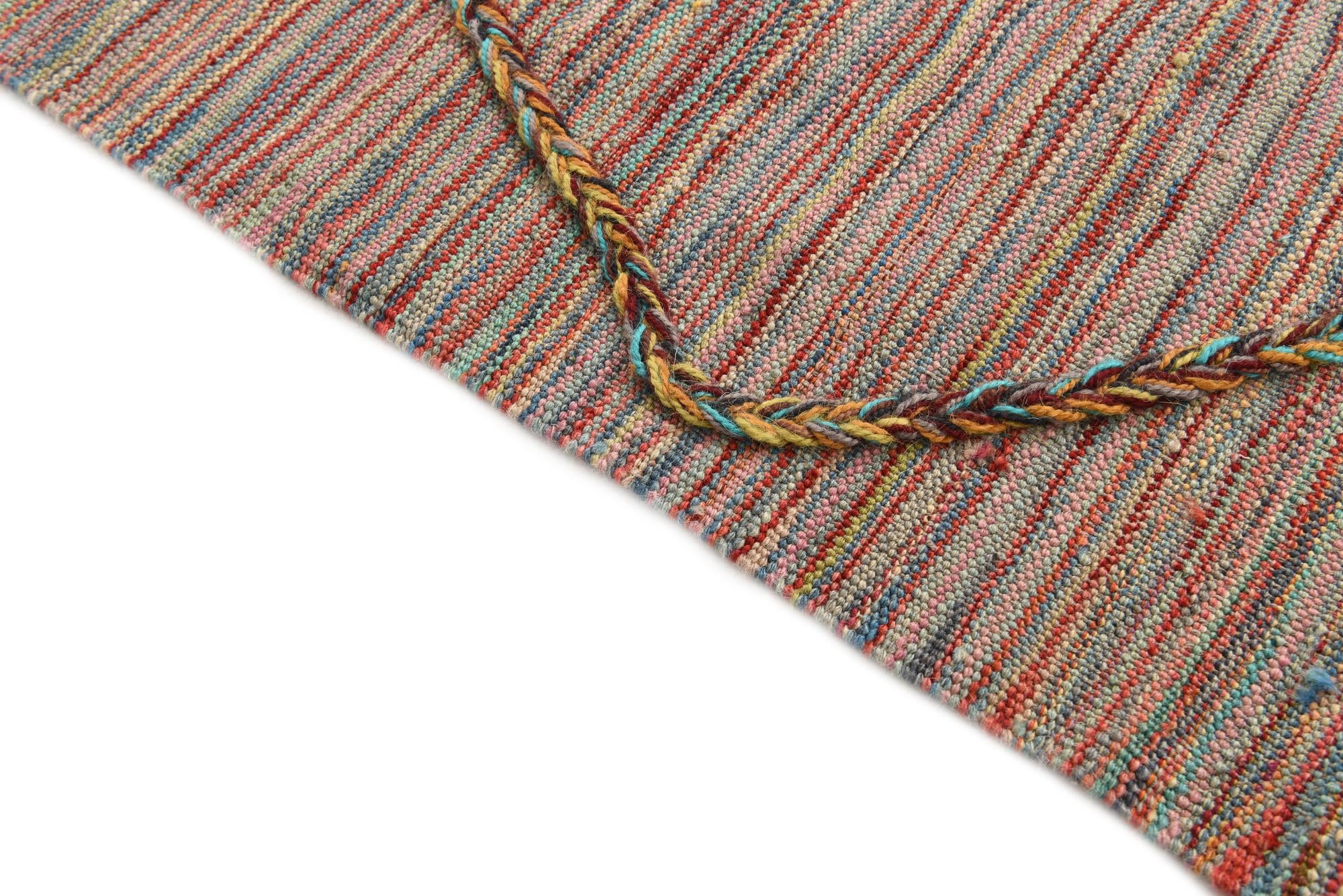 5' 3 x 7' 10 Hand Knotted Moroccan Wool Rug